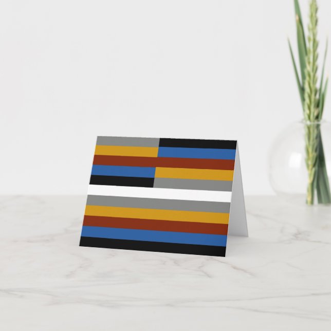 Freak Pride Flag Karte (Vorderseite)