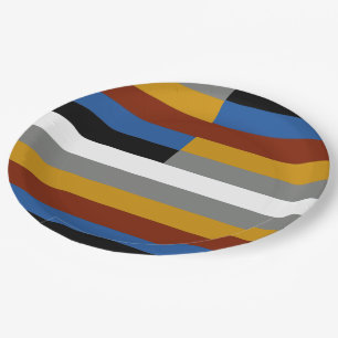 Freak Pride Flag Pappteller