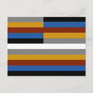 Freak Pride Flag Postkarte