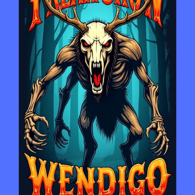 Freak Show Collection Wendigo Graphic T-Shirt (Von Creator hochgeladen)