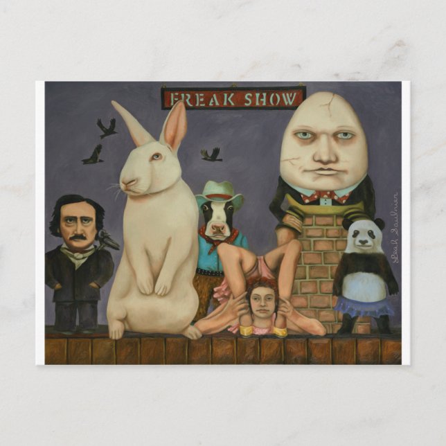 Freak Show Postkarte (Vorderseite)