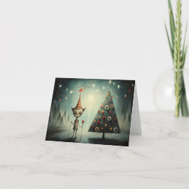 Freak Show Weihnachtskarten Feiertagskarte