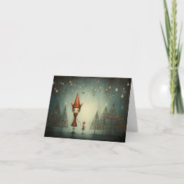 Freak Show Weihnachtskarten Feiertagskarte