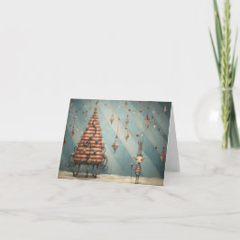 Freak Show Weihnachtskarten Feiertagskarte