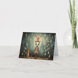 Freak Show Weihnachtskarten Feiertagskarte