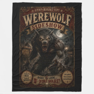 Freak Sideshow Paranormal Fleecedecke