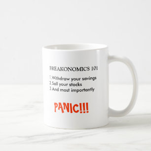 Freakonomics 101 kaffeetasse
