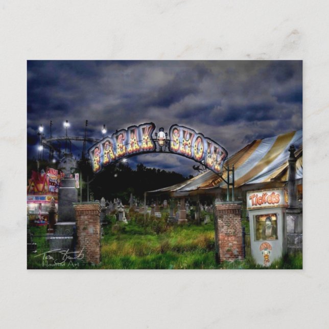 Freakshow Postkarte (Vorderseite)