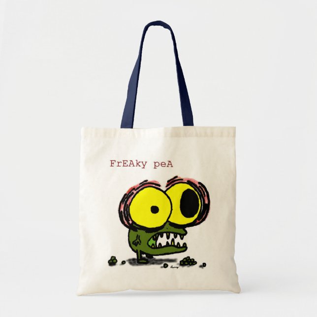 Freaky Pea-Tasche Tragetasche (Vorne)