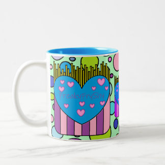FreakyFry Cup Zweifarbige Tasse