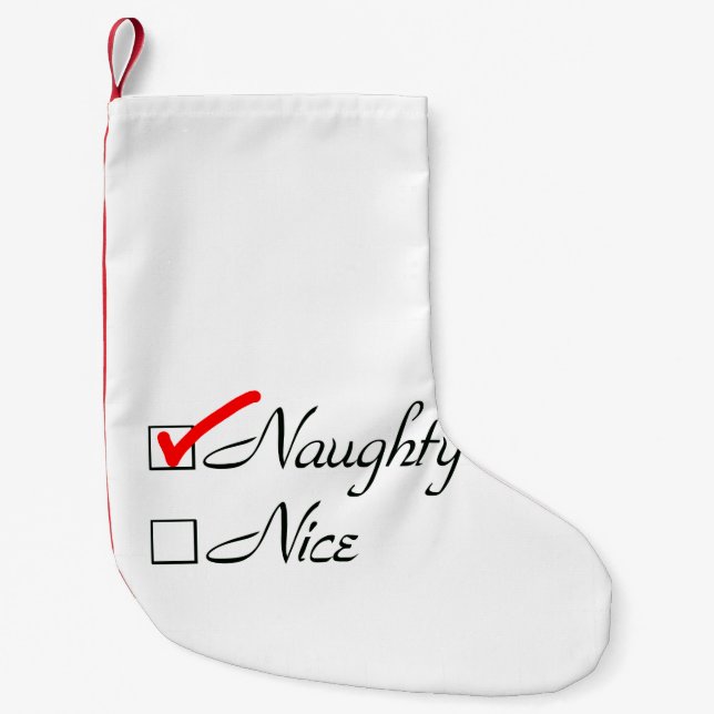 Frech Kleiner Weihnachtsstrumpf (Vorderseite)