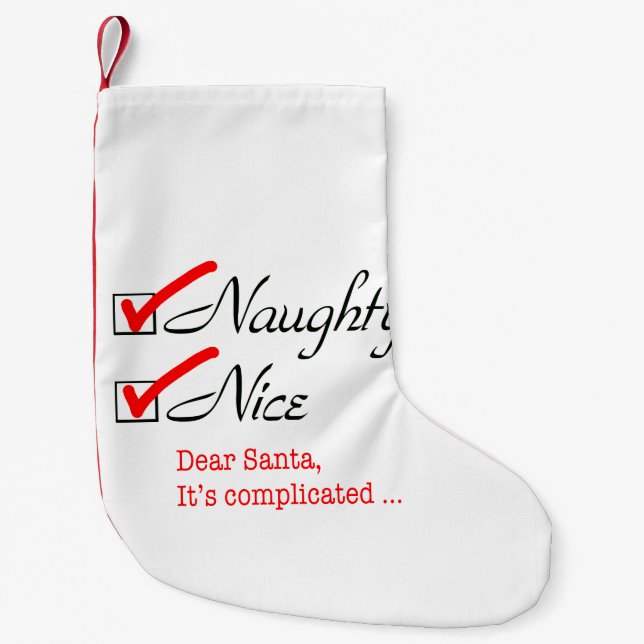 Frech u. Nizza Kleiner Weihnachtsstrumpf (Vorderseite)