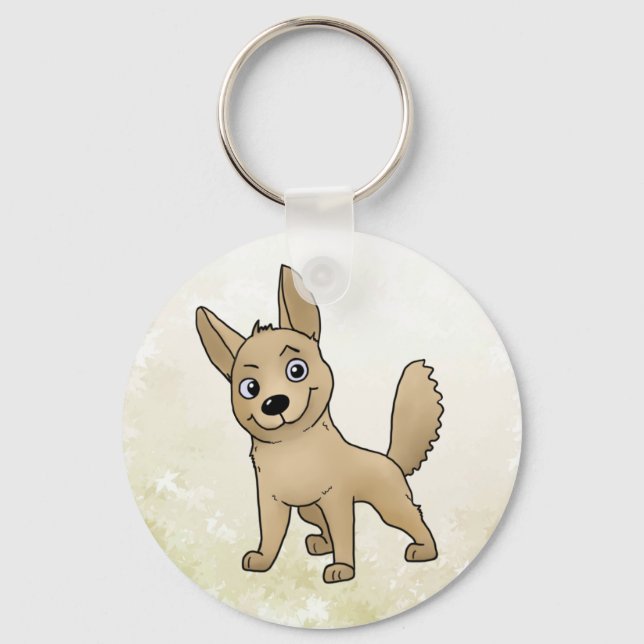 Frechdachs Schlüsselanhänger (Vorderseite)