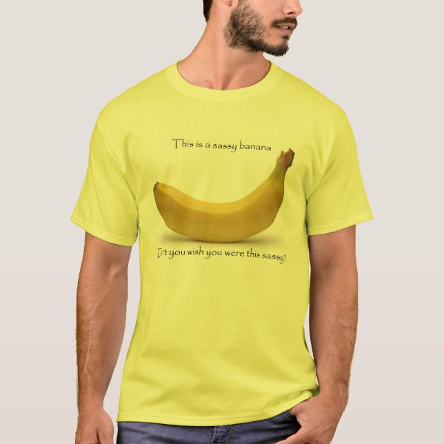 Freche Banane T-Shirt (Vorderseite)