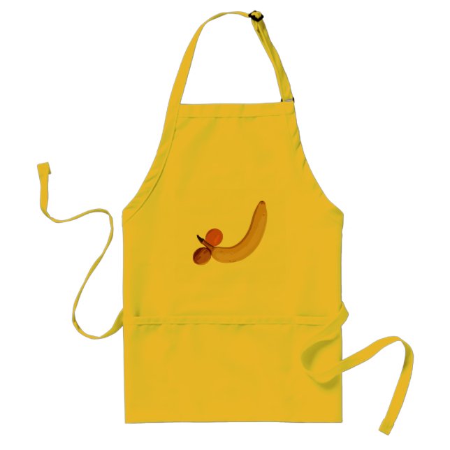 Freche fruchtige Banane Schürze (Vorne)