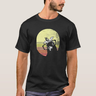 Freche Hühner-Retro-Sonnenbrille T-Shirt