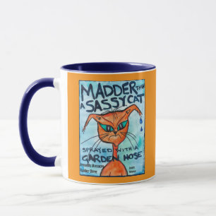 Freche Katzen-Tasse Tasse