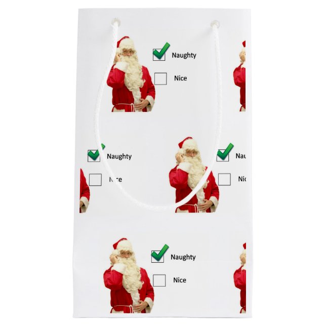 Freche oder Nizza Geschenk-Tasche Kleine Geschenktüte (Vorderseite)