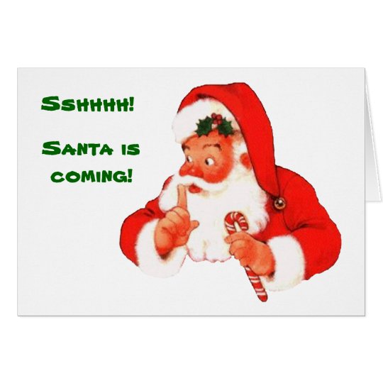 Freche oder Nizza Weihnachtskarte Sankt Karte