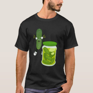 Freche Pickles-Glas Vegetarier, Vegan, Gemüse-Lieb T-Shirt