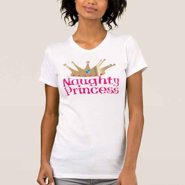 Freche Prinzessin T-Shirt (Vorderseite)
