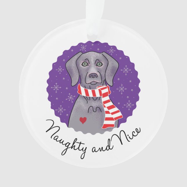 Freche und Nizza Verzierung Ornament (Vorderseite)