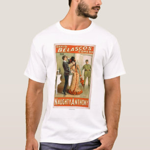 Frecher Anthony "an es wieder" Theater-Plakat T-Shirt
