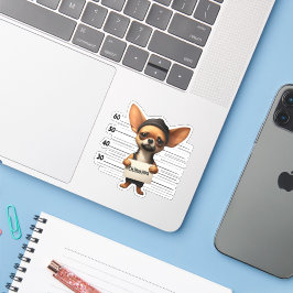Frecher Chihuahua Aufkleber