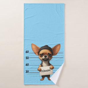 Frecher Chihuahua Badehandtuch