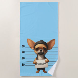 Frecher Chihuahua Strandtuch
