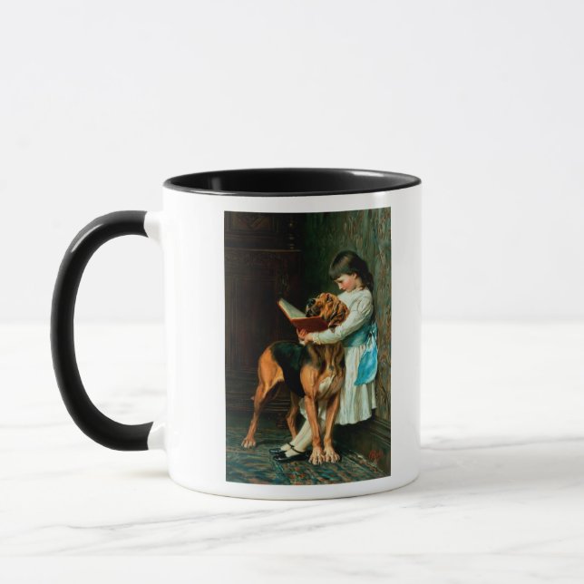 Frecher Junge oder obligatorische Bildung Tasse (Links)