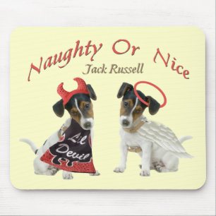 Frecher oder Nizza Jack-Russell-Terrier Mousepad