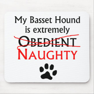Freches Basset Hound Mousepad