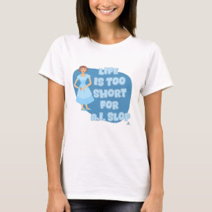 Freches Leben ist zu kurz Anti-Matsch-Motto T-Shirt