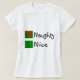 Freches nicht Nizza Weihnachten T-Shirt (Design vorne)