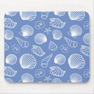 Freches Seashell-Muster Mousepad