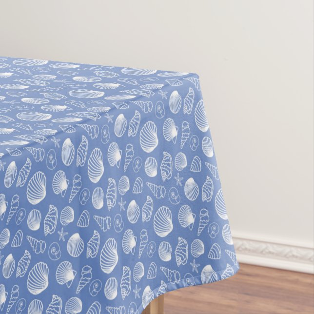 Freches Seashell-Muster Tischdecke (Beispiel)