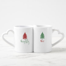 Freches und Nizza WeihnachtsTassen-Geschenk-Set -