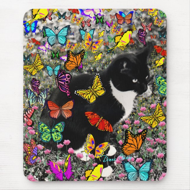 Freckles in den Schmetterlingen - Mousepad (Vorne)