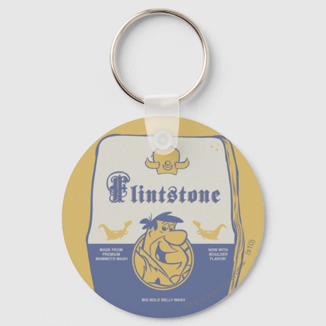 Fred Flintston Big Bold Bash Wash Schlüsselanhänger (Vorderseite)