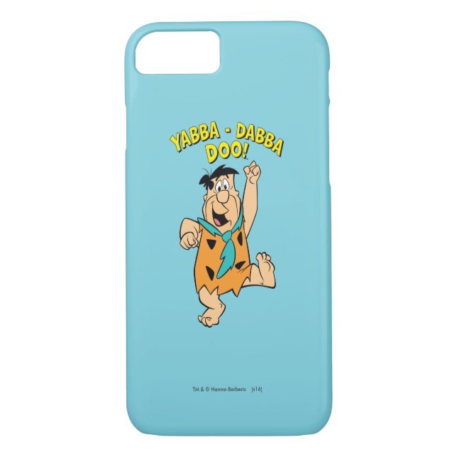 Fred Flintstone Yabba-Dabba Doo! Case-Mate iPhone Hülle (Rückseite)