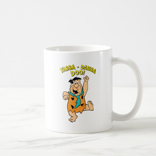 Fred Flintstone Yabba-Dabba Doo! Kaffeetasse (Rechts)