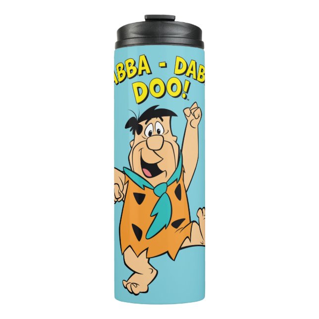 Fred Flintstone Yabba-Dabba Doo! Thermosbecher (Vorderseite)