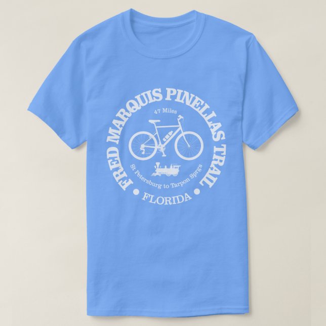 Fred Marquis Pinellas Trail (Fahrrad) T-Shirt (Design vorne)