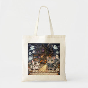 Freda und Junior Paris Nacht-Taschentuch Kawaii Tragetasche