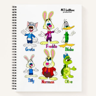 Freddie Bunny & Freunde Notizbuch