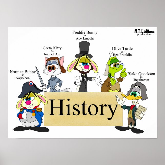 Freddie History Theme Poster (Vorne)