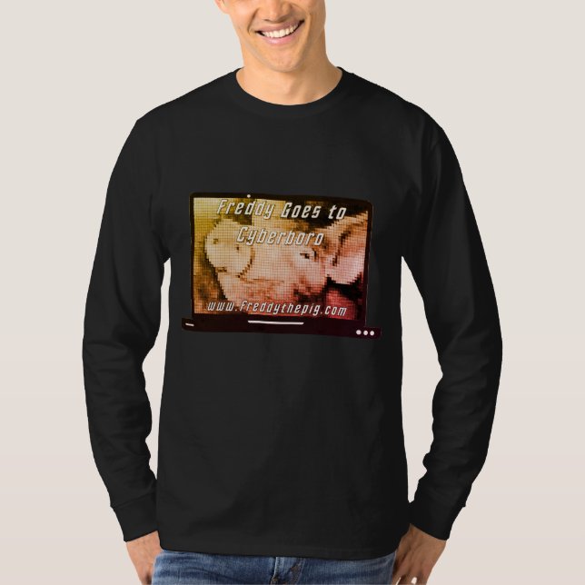 Freddy geht zum Cyberboro-T - Shirt (Vorderseite)