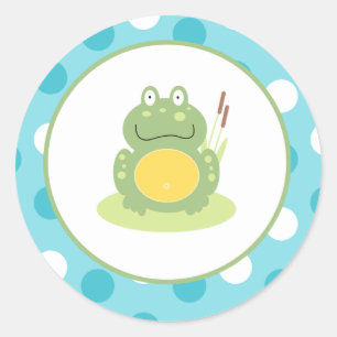 Freddy the Frog Umschlag Aufkleber / Toppers 20