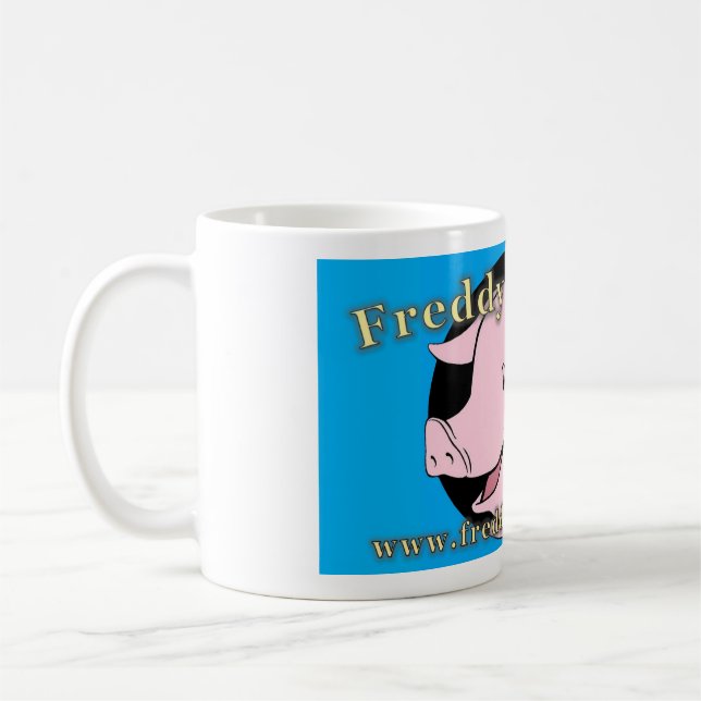Freddy the Pig coffee Tasse (Links)